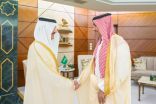 أمير الشرقية يستقبل معالي وزير الإعلام