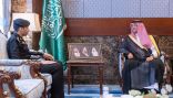 سمو محافظ الأحساء يستقبل قائد دوريات الأمن بالمحافظة