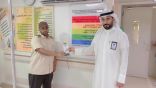 توزيع 900 وردة بمناسبة اليوم الوطني الـ 93 للمملكة بمحافظة الخفجي