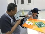 احتفالاً باليوم الوطني “جسفت عسير” تنفذ ررشة فنية لمستفيدي مركز التأهيل الشامل بأبها