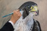 تشكيليون يُبدعون بالرسم الحي أمام زوار معرض الصقور والصيد السعودي الدولي