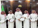 رئيس بلدية صوير يكرم العاملين في احتفال اليوم الوطني 93