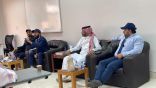 عميد الكلية التقنية بأبها يلتقي بأعضاء هيئة التدريب بقسم الدراسات العامة