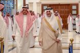 أمير الشرقية يقدم التعازي لسمو محافظ حفر الباطن في وفاة والده الأمير محمد بن سعد الثاني