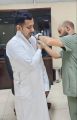 الثغر يقوم بحملة التطعيم ضد الإنفلونزا الموسمية بإعلام منطقة مكة المكرمة  
