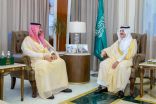 أمير الشرقية يستقبل رئيس اللجنة الوطنية للمقاولين باتحاد الغرف السعودية