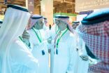 رئيس المجلس التأسيسي للقطاع الصحي الشرقي يزور أركان ملتقى الصحة العالمي