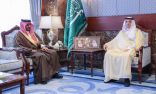 سمو محافظ الأحساء يستقبل مدير الإدارة العامة للمجاهدين بالمحافظة 