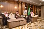 أمير منطقة جازان يستقبل وكيل وزارة الداخلية لشؤون المناطق