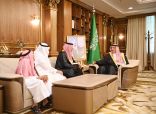 أمير منطقة جازان يستقبل المشرف العام على شتاء جازان ٢٤ وشعراء المهرجان