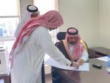 *محافظ محايل يتفقد هيئة الأمر بالمعروف ويُفعِّل معرض “ولاء”*