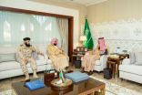 نائب أمير الشرقية يستقبل رئيس جهاز الارشاد والتوجيه بوزارة الحرس الوطني