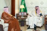 نائب أمير الشرقية يستقبل الرئيس التنفيذي للمؤسسة الخيرية لرعاية الايتام