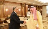 أمير منطقة جازان يستقبل السفير الهندي