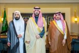 نائب أمير الشرقية يستقبل قاضي دائرة الأوقاف والمواريث بالأحساء