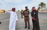 رئيس بلدية النعيرية ومدير المرور يتفقدان عدد من المشاريع التنموية التي تسهم في انسيابية الحركة المرورية بالمحافظة