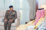 نائب أمير الشرقية يستقبل مدير الدفاع المدني بالمنطقة