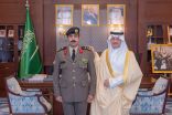 سمو محافظ الأحساء يقلّد مدير شرطة المحافظة رتبته الجديدة