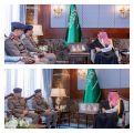 سمو محافظ الأحساء يستقبل مدير الدفاع المدني بالمنطقة الشرقية