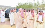 أمير منطقة جازان يزور عدداً من مشايخ محافظة هروب