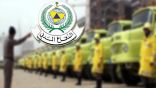 الدفاع المدني: تسيير دوريات السلامة على مساكن المعتمرين ودور الإيواء في المنطقة المركزية للحرمين الشريفين