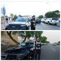 على أهبة الاستعداد واليقظة الدائمة : دوريات الأمن في عسير تنظم حركة الجموع والمركبات في شهر رمضان المبارك 