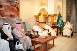 نائب أمير مكة يستقبل رئيس مجلس إدارة جمعية هدية الحاج والمعتمر
