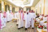رئيس الشؤون الدينية بالمسجد الحرام‬⁩ و ⁧‫المسجد النبوي‬⁩ يستقبل في منزله منسوبي الرئاسة المهنئين بمناسبة ⁧‫عيد الفطر المبارك‬⁩