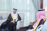 نائب أمير الشرقية يستقبل وزير النقل والخدمات اللوجستية