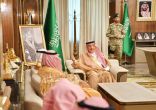 أمير منطقة جازان يستقبل وكيل وزارة البيئة لخدمة المستفيدين وشؤون الفروع 