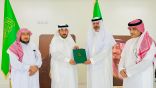 رئيس جمعية منارات يلتقي رئيس بلدية ببشة