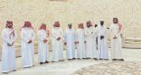 رئيس وأعضاء غرفة بيشة يزورون المركز الحضاري 