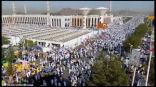 حجاج بيت الله الحرام يتوافدون إلى مسجد نمرة للاستماع إلى خطبة عرفة وأداء صلاتي الظهر والعصر