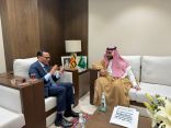 “أمير أجود” سفير سريلانكا يعقد اجتماعًا مثمرًا مع محافظ الهيئة السعودية للتجارة الخارجية