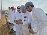 *محافظ محايل يقف على أضرار الأمطار الغزيرة والسيول التي شهدها مركز السعيدة*