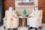 أمير الشرقية يستقبل رئيس جامعة الإمام عبدالرحمن بن فيصل المكلف
