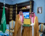 *أمير منطقة الباحة يستقبل محافظ القرى ويطلع على تقرير الأعمال المنجزة*