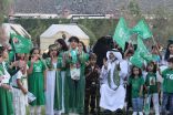 فريق جرعة عطاء يحتفي باليوم الوطني السعودي 