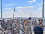 مسيره الامنيه تنطلق على ارض عسير اليوم بمناسبة اليوم الوطني السعودي 