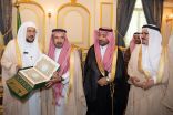 *وزير الشؤون الإسلامية يزور شيخ قبائل الرهوة بغامد ضمن برنامج زيارته لمنطقة الباحة للوقوف على احتياجاتها من خدمات الشؤون الإسلامية* 