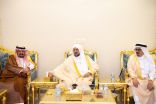وزير الشؤون الإسلامية يزور شيخ قبيلة بالشهم في بلجرشي ضمن برنامج زيارته لمنطقة الباحة للوقوف على احتياجاتها من خدمات الشؤون الإسلامية 