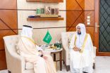 أمير الشرقية يستقبل مساعد رئيس محكمة الاستئناف بمناسبة تعيينه