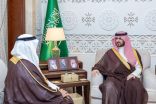 نائب أمير الشرقية يستقبل رئيس جامعة الملك فيصل بمناسبة تعيينه   