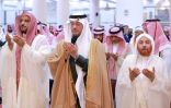 سمو محافظ الأحساء يؤدي صلاة الاستسقاء