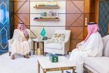 أمير الشرقية يستقبل مدير الإقليم الشرقي للمناطق بشركة “STC