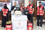 هيئة الهلال الأحمر تشارك في فعاليات اليوم العالمي للتطوع في الباحة
