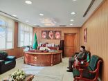 محافظ محايل يلتقي مدير المرور الجديد