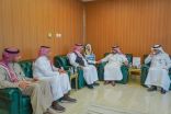محافظ محايل يلتقي مدير عام فرع وزارة الموارد البشرية والتنمية الاجتماعية بمنطقة عسير