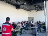 هيئة الهلال الأحمر السعودي بمنطقة عسير يطلق المرحلة الأولى من مشروع “معاذ” لتعزيز السلامة الإسعافية في بيئات العمل