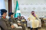 سمو نائب أمير الشرقية يستقبل مدير شرطة المنطقة ونائبه 